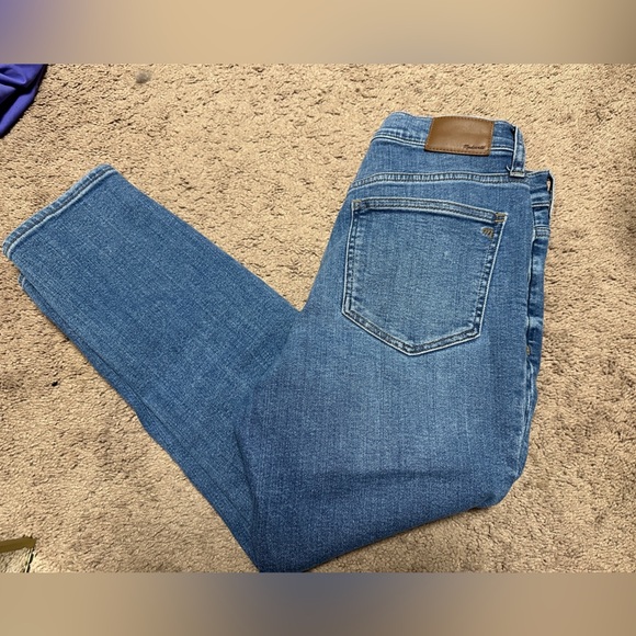 Madewell 9” mid-rise skinny crop jeans| size 29 - Picture 1 of 7